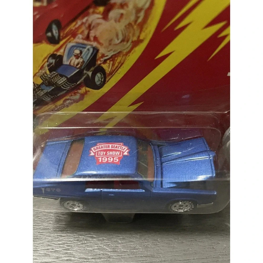 Johnny‎ Lightning 1995 Greater Seattle Toy Show Custom Pontiac GTO blue